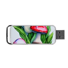 Woods Mushroom Forest Academia Core Portable Usb Flash (one Side) by GardenOfOphir