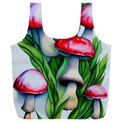 Woods Mushroom Forest Academia Core Full Print Recycle Bag (xxxl) by GardenOfOphir