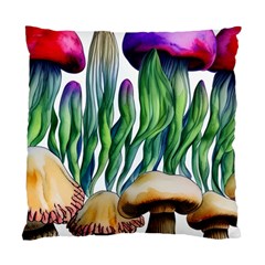 Cozy Mushroom Forest Historical Boho Standard Cushion Case (one Side) by GardenOfOphir