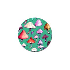 Goblin Mushroom Forest Boho Witchy Golf Ball Marker (4 Pack) by GardenOfOphir