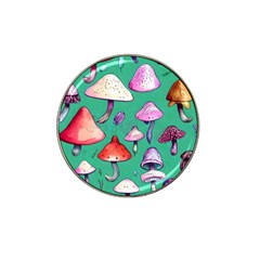 Goblin Mushroom Forest Boho Witchy Hat Clip Ball Marker (4 Pack) by GardenOfOphir