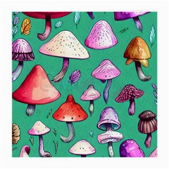 Goblin Mushroom Forest Boho Witchy Medium Glasses Cloth (2 Sides) by GardenOfOphir