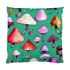 Goblin Mushroom Forest Boho Witchy Standard Cushion Case (one Side) by GardenOfOphir