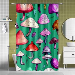 Goblin Mushroom Forest Boho Witchy Shower Curtain 48  X 72  (small)  by GardenOfOphir