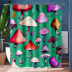 Goblin Mushroom Forest Boho Witchy Shower Curtain 60  X 72  (medium)  by GardenOfOphir