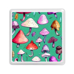 Goblin Mushroom Forest Boho Witchy Memory Card Reader (square) by GardenOfOphir