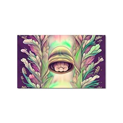 Mystic Mushroom Sticker Rectangular (10 Pack)