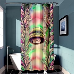 Mystic Mushroom Shower Curtain 36  X 72  (stall)  by GardenOfOphir