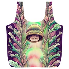 Mystic Mushroom Full Print Recycle Bag (xxl) by GardenOfOphir