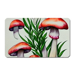 Forest Fungi Magnet (rectangular) by GardenOfOphir