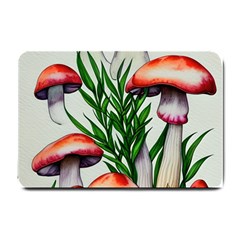 Forest Fungi Small Doormat by GardenOfOphir