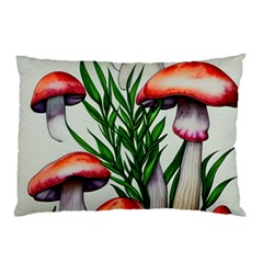 Forest Fungi Pillow Case by GardenOfOphir