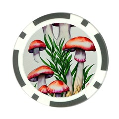 Forest Fungi Poker Chip Card Guard (10 Pack) by GardenOfOphir