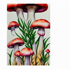 Forest Fungi Large Garden Flag (two Sides) by GardenOfOphir