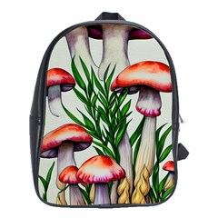 Forest Fungi School Bag (xl) by GardenOfOphir