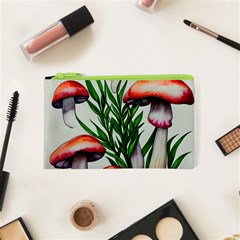 Forest Fungi Cosmetic Bag (xs) by GardenOfOphir