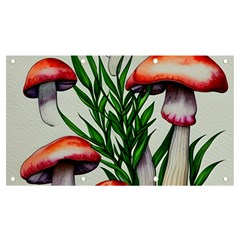 Forest Fungi Banner And Sign 7  X 4  by GardenOfOphir