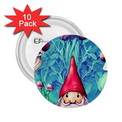 Mushroom Magic 2 25  Buttons (10 Pack)  by GardenOfOphir