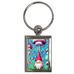 Mushroom Magic Key Chain (rectangle) by GardenOfOphir