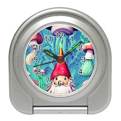 Mushroom Magic Travel Alarm Clock by GardenOfOphir