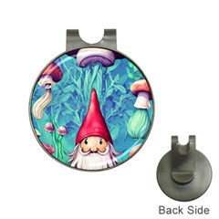 Mushroom Magic Hat Clips With Golf Markers by GardenOfOphir