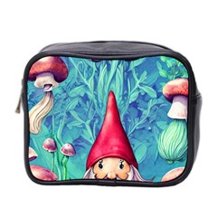 Mushroom Magic Mini Toiletries Bag (two Sides) by GardenOfOphir