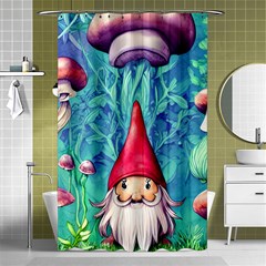 Mushroom Magic Shower Curtain 48  X 72  (small)  by GardenOfOphir