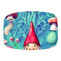 Mushroom Magic Mini Square Pill Box by GardenOfOphir