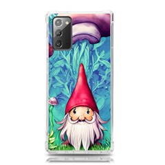 Mushroom Magic Samsung Galaxy Note 20 Tpu Uv Case by GardenOfOphir