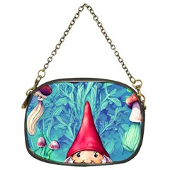 Mushroom Magic Chain Purse (two Sides) by GardenOfOphir