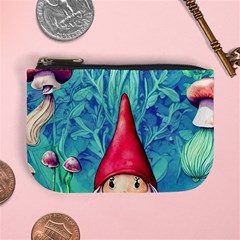 Mushroom Magic Mini Coin Purse by GardenOfOphir