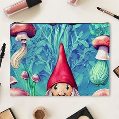 Mushroom Magic Cosmetic Bag (xl) by GardenOfOphir