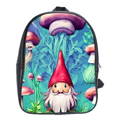 Mushroom Magic School Bag (large) by GardenOfOphir