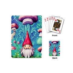 Mushroom Magic Playing Cards Single Design (mini) by GardenOfOphir