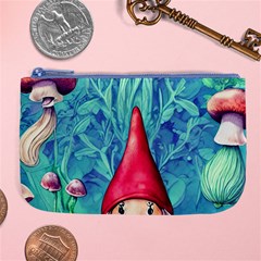 Mushroom Magic Large Coin Purse by GardenOfOphir