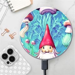 Mushroom Magic Wireless Fast Charger(white) by GardenOfOphir