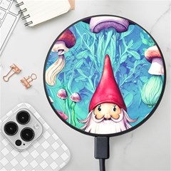 Mushroom Magic Wireless Fast Charger(black) by GardenOfOphir