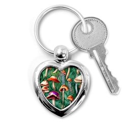 Witch s Woods Key Chain (heart) by GardenOfOphir