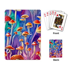 Tiny Toadstools Playing Cards Single Design (rectangle) by GardenOfOphir