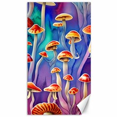 Tiny Toadstools Canvas 40  X 72  by GardenOfOphir