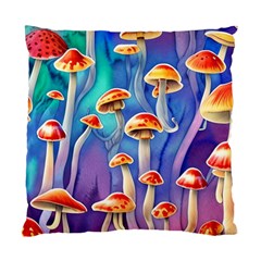 Tiny Toadstools Standard Cushion Case (one Side) by GardenOfOphir