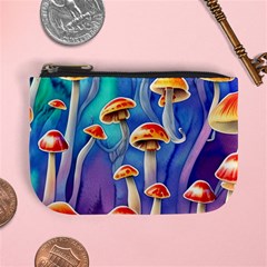 Tiny Toadstools Mini Coin Purse by GardenOfOphir