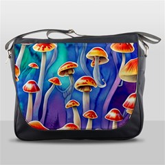 Tiny Toadstools Messenger Bag by GardenOfOphir