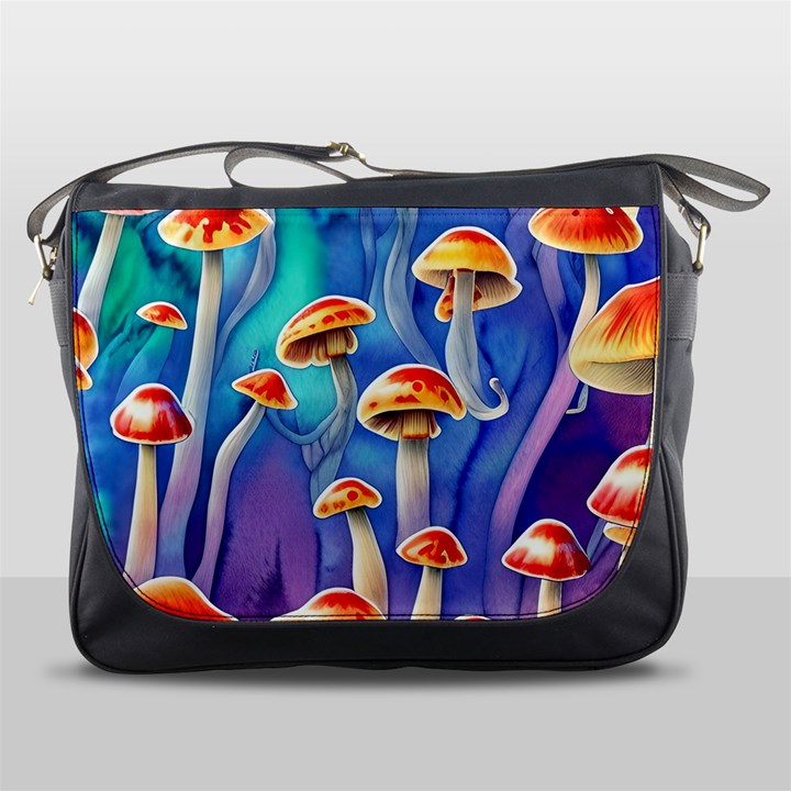 Tiny Toadstools Messenger Bag