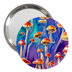 Tiny Toadstools 3  Handbag Mirrors by GardenOfOphir