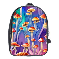 Tiny Toadstools School Bag (xl) by GardenOfOphir