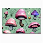 Boho Woods Mushroom Postcard 4 x 6  (Pkg of 10) Front