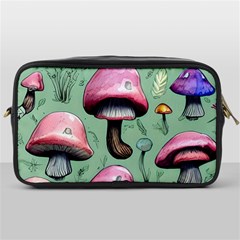 Boho Woods Mushroom Toiletries Bag (one Side) by GardenOfOphir