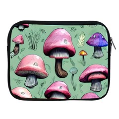 Boho Woods Mushroom Apple Ipad 2/3/4 Zipper Cases by GardenOfOphir