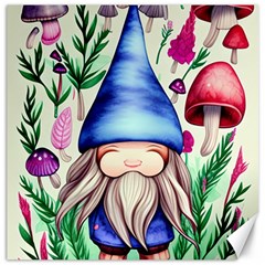 Tiny Mushroom Forest Scene Canvas 20  X 20  by GardenOfOphir